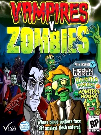 Free Download Games Vampires vs Zombies Share, Free Download, 3D Games, Mini Games, Full Version, RIP, Portable, System Requirements, Install Notes, Source
