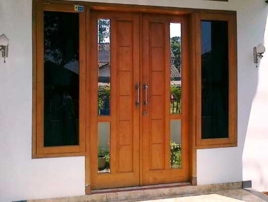 33 model  pintu  utama daun pintu  rumah  minimalis  modern 