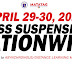 NATIONWIDE CLASS SUSPENSION (APRIL 29-30, 2024)