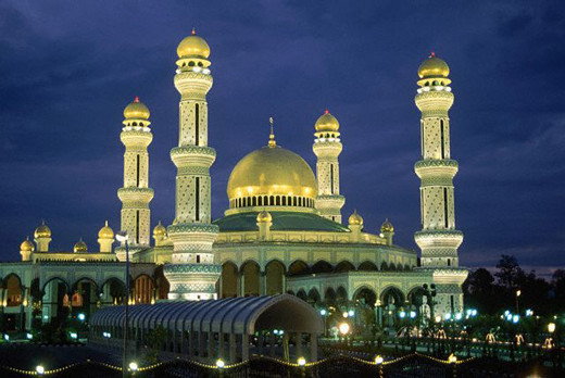 जामे असर हसनी मस्जिद ब्रूनेई (jame asr hassanil masjid brunei)