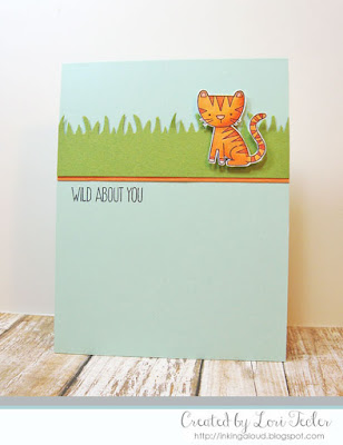 Wild About You card-designed by Lori Tecler/Inking Aloud-stamps and dies from My Favorite Things