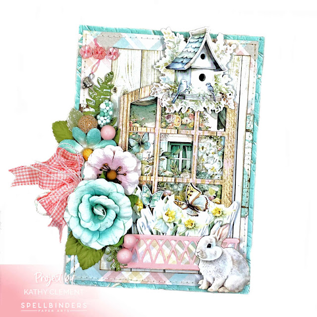 Mintay Spring is Here-Really Reasonable Ribbon-Kathy Clement-Kathy by Design