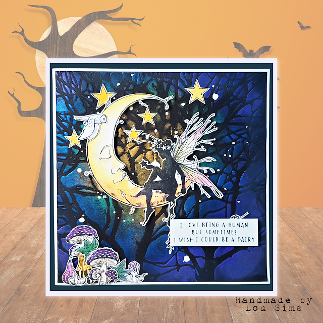 Halloween Cardmaking: New silhouette stamps from Pink Ink Designs