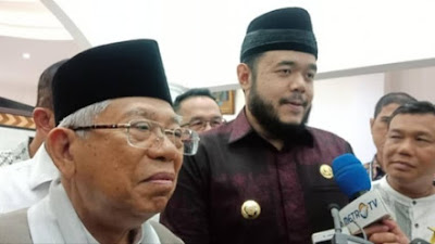 Terima KH. Ma'ruf Amin di Rudin, Wako Fadly Amran Diprotes BPN Prabowo - Sandi