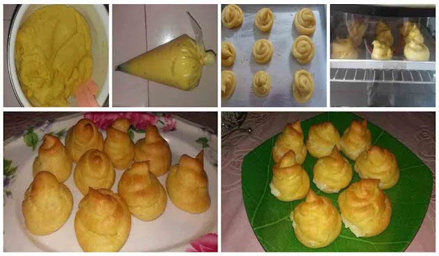 Resep Membuat Kue Sus. Lengkap Dengan Foto Step by Step