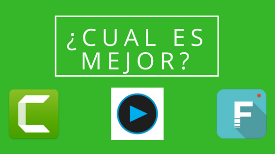 ¿Camtasia, Vegas pro o Wondershare Filmora? 