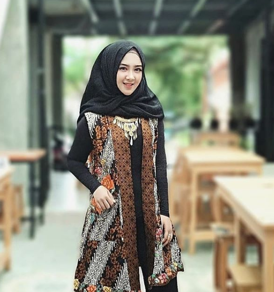 Top 53 Model  Baju  Batik  Muslim Terpopuler 2020 Galgado