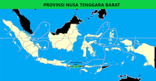 Peta Provinsi Nusa Tenggara Barat (NTB)