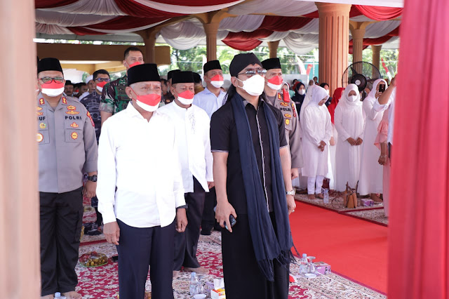 Ribuan Masyarakat Hadiri Ceramah Kebangsaan Bupati Asahan dan Gus Miftah Dalam Peringatan HUT ke-77 RI