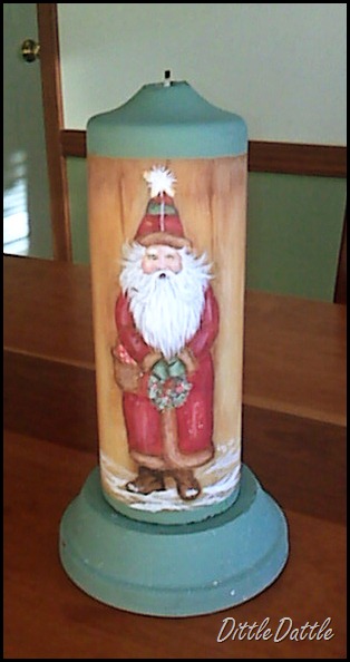 painted candles