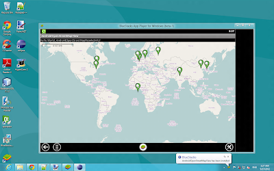 OpenStreetMap run on BlueStacks