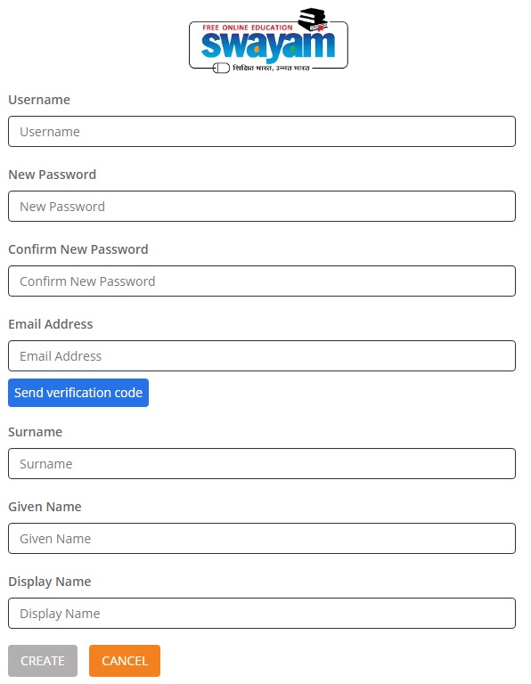 SWAYAM Registration