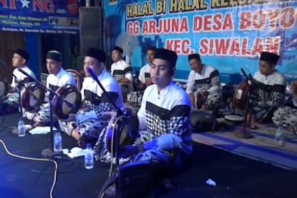 Lirik Teks Arab Sholawat Lailan Saro Versi Babul Musthofa Pekalongan 2021