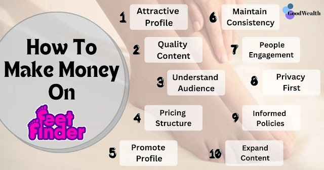 how to make money on Feet Finder