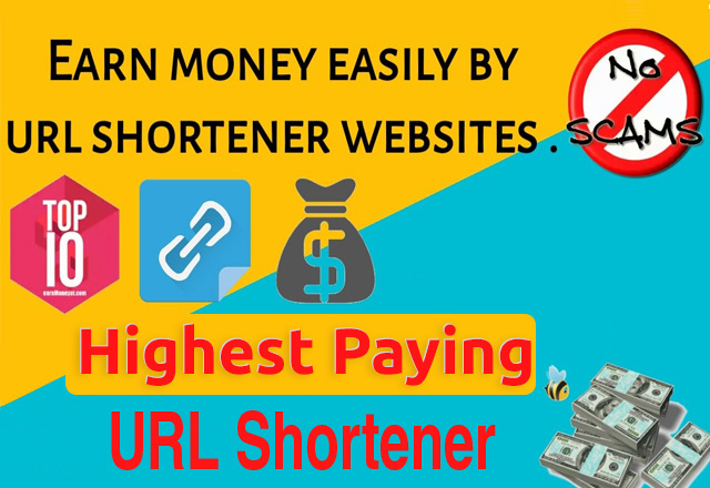 Best URL Shortener to Earn Money Online Highest Paying Sites 2019