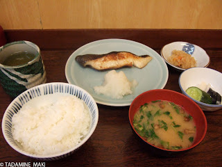 Theme Day for the month of 1, August: Typical breakfast, Kyoto