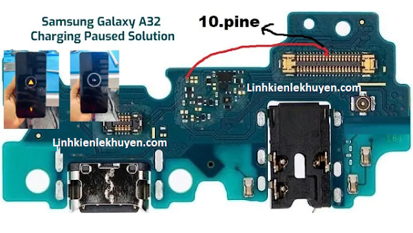 Samsung Galaxy A32 Charging Paused Problem
