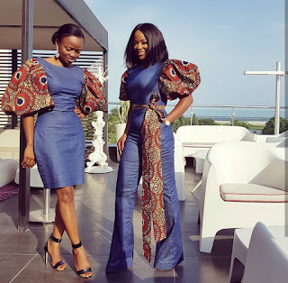 30 Latest Ankara and Jeans Combination