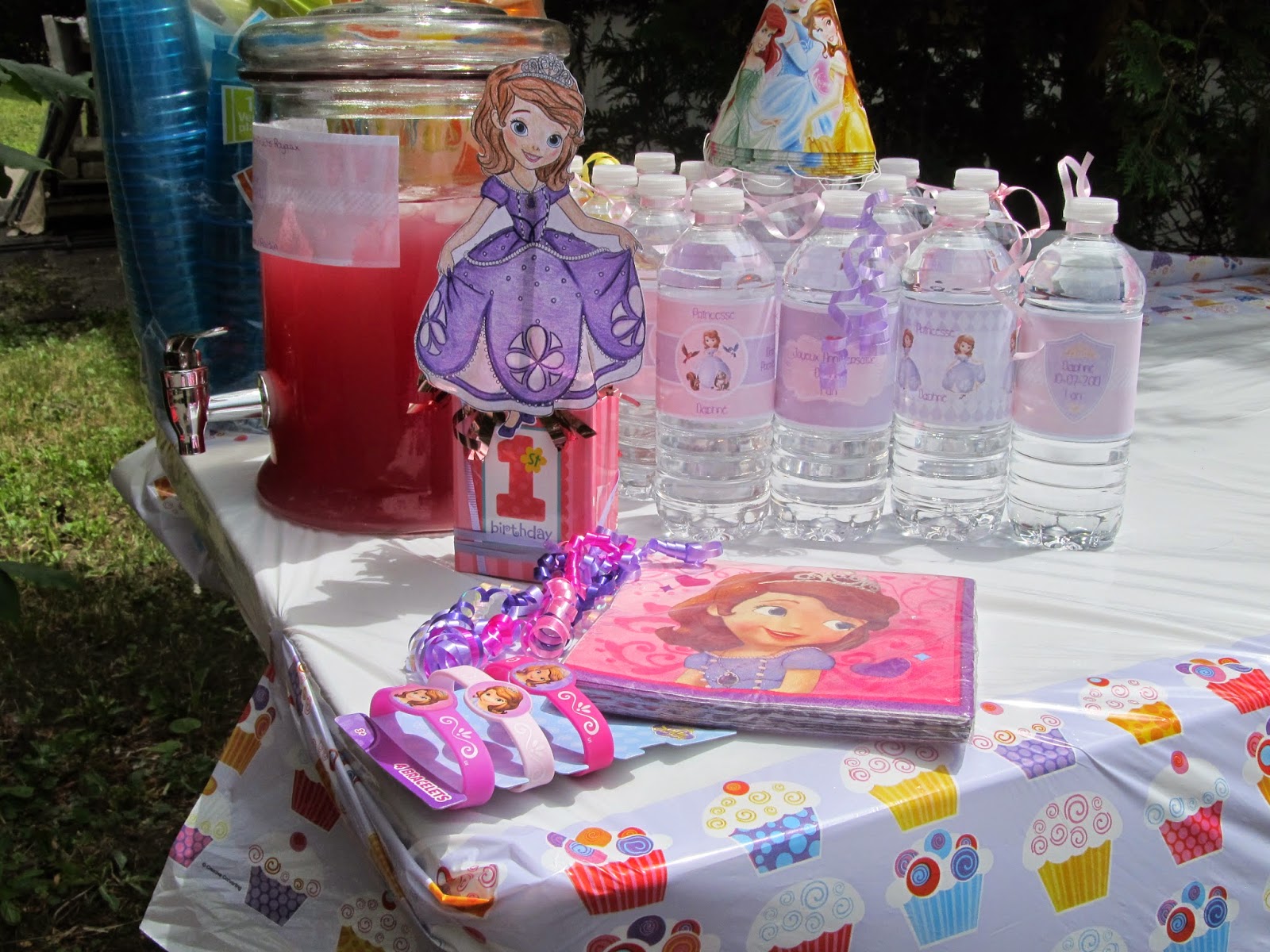 La Fete Des 1 An De Mini Radieuse Princesse Sofia Diy Recettes Et Smash The Cake Etre Radieuse Par Josianne Brousseau Etre Radieuse