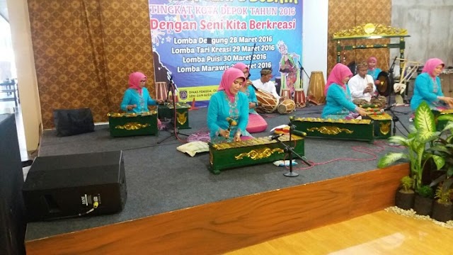 Kecamatan Sukmajaya Sabet Dua Juara Pertama Lomba Degung