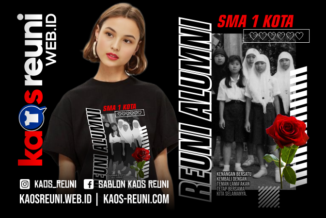 Gambar Kaos Reuni Keren