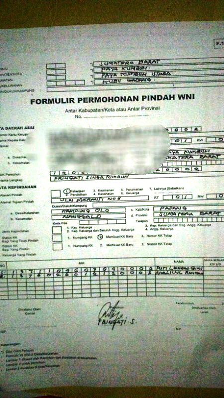 Cara Membuat KTP Pindahan Antar Provinsi  Legal Prosedur