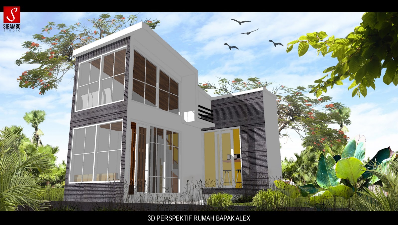Rumah Mungil Di Lahan 5x5 M Bpk Alex Malang Sibambo
