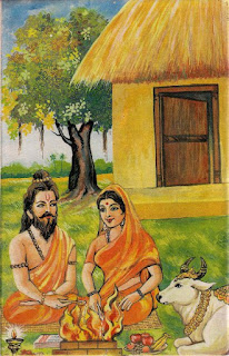 Sage Kashyap and Devi Aditi