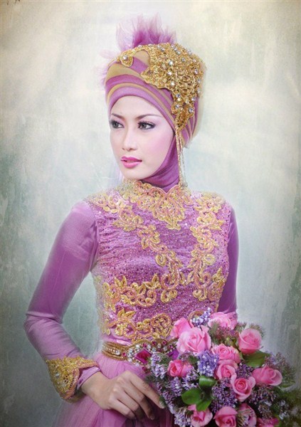 contoh desain model baju kebaya untuk prosesi lamaran dan akad nikah terbaru 2016/2017