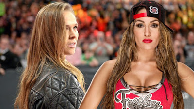 WWE Evolution RAW Women Title Bella Twin Promo 