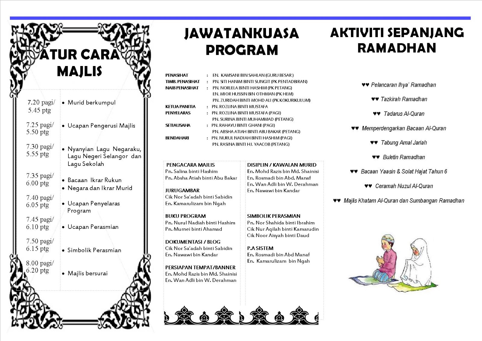 Contoh Buku Program Ihya Ramadhan - Top 10 Work at Home Jobs