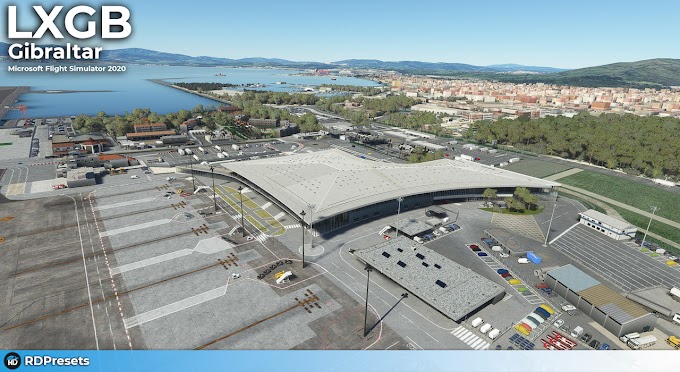 [MSFS] - RDPresets – LXGB Gibraltar International Airport v1.1.0