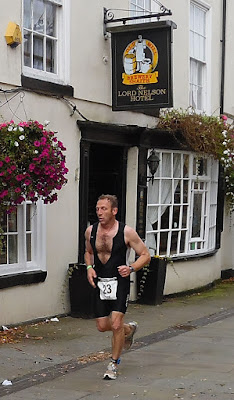 An action picture from the Keyo Brigg Sprint Triathlon 2015