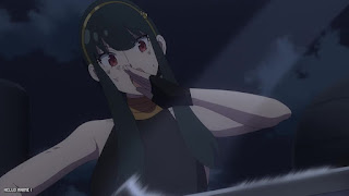 スパイファミリーアニメ 2期8話 ヨル 豪華客船編 花火 SPY x FAMILY Episode 33