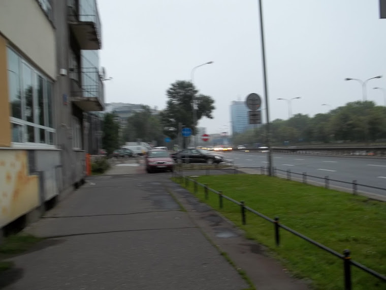 just heading down the street