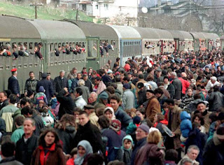 refugiados kosovo