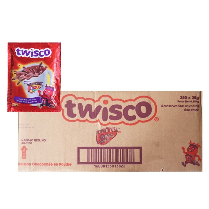 Twisco Chocolate Milk Powder Sachet 25g x 250