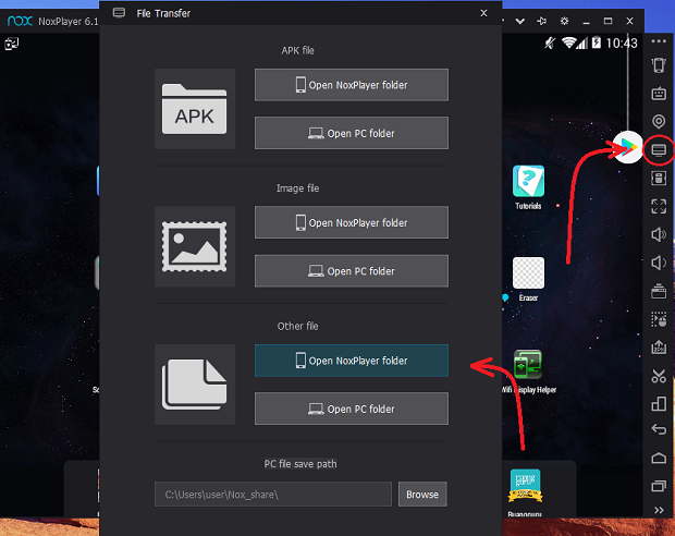 Cara Memindahkan File Data/Obb Android ke Nox Player