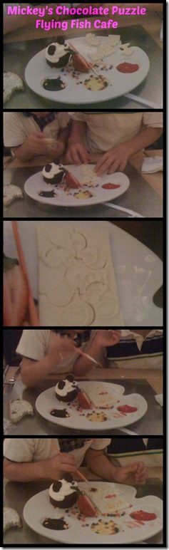 Mickey's Chocolate Puzzle at Flying Fish