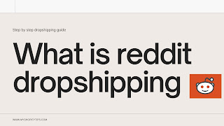 Reddit dropshipping