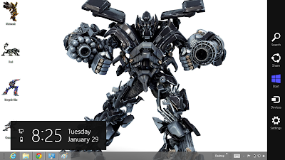 Transformers Prime Theme For Windows 8