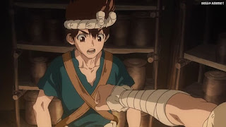 ドクターストーンアニメ 1期7話 クロム Chrome CV.佐藤元 Dr. STONE Episode 7