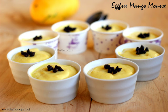 Eggless Mango Mousse