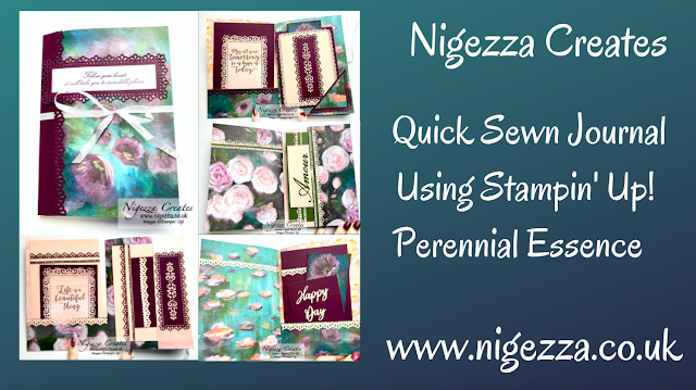 Nigezza Creates with Stampin' Up! Perennial Essense Journal