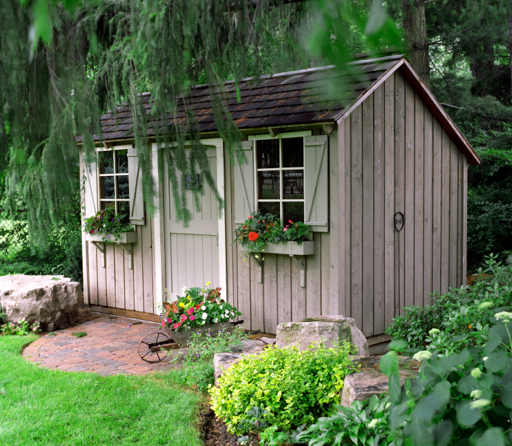 Faith and Pearl: What Makes A Garden Shed A Shed?