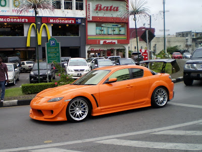 Modified Mazda RX8 