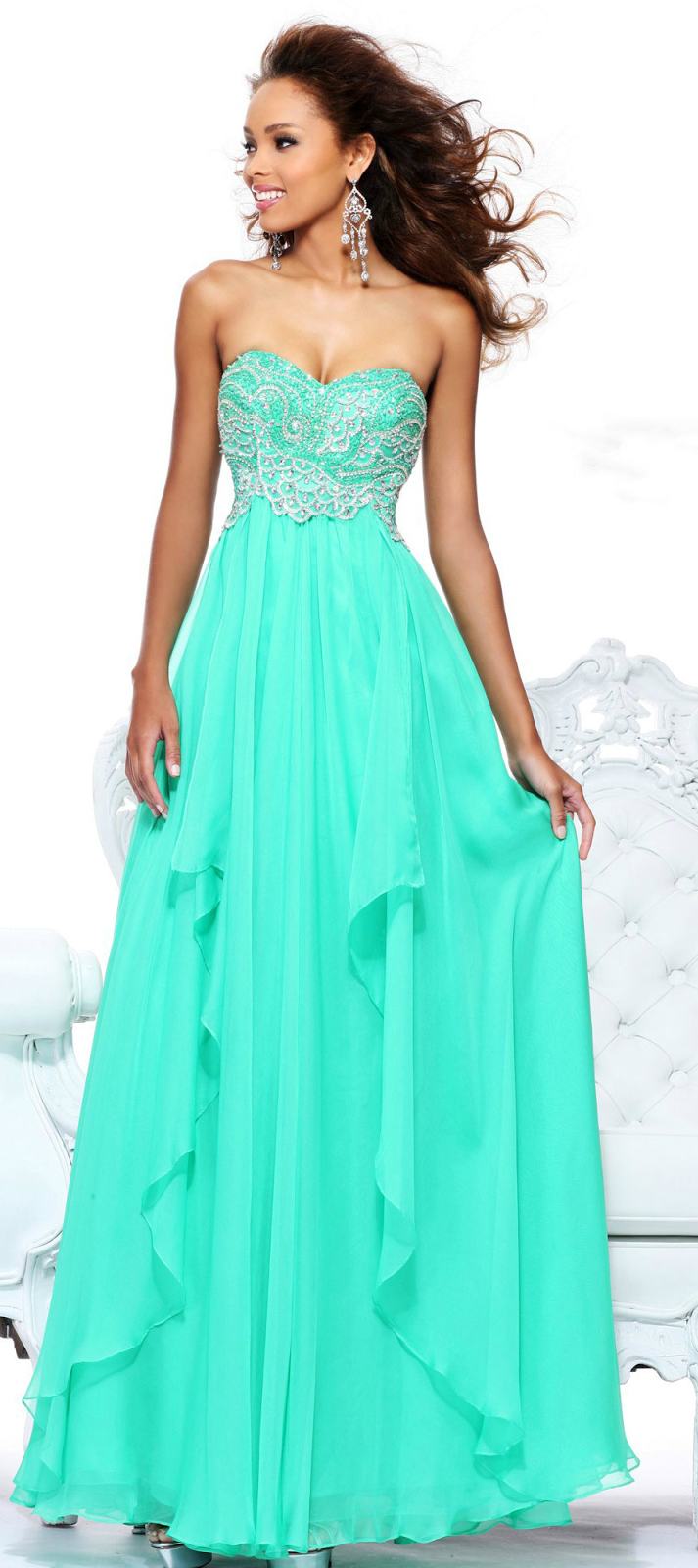 Beautiful Miss Universe style prom dress from cheap-dressuk.co.uk