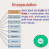 Why is data considered safe when encapsulated.