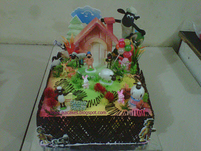 Kue Ulang Tahun Shaun The Sheep