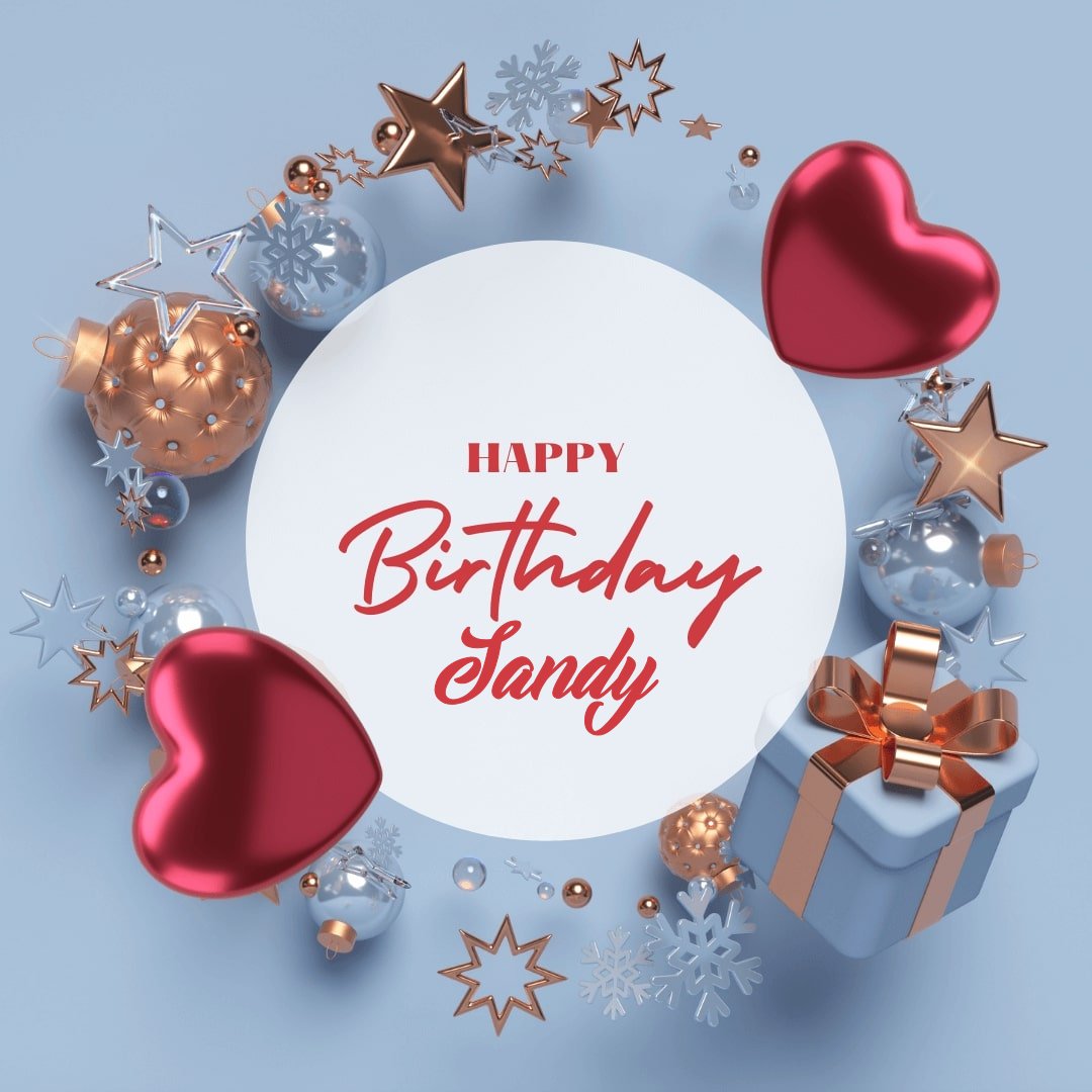 happy birthday sandy image